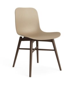 NORR11Langue Chair WoodBeech Dark Smoked Polypropylene Ecru 800x800