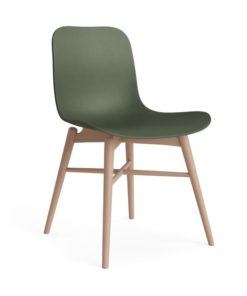 NORR11Langue Chair WoodBeech Natural Polypropylene Army Green 800x800