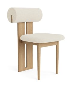 NORR11Hippo Dining ChairBarnum Boucle Col 24 Oak Natural 4 1024x1024