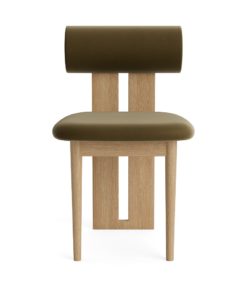 NORR11Hippo Dining ChairBrussels Velvet Olive green 751 Oak Natural 1 1024x1024
