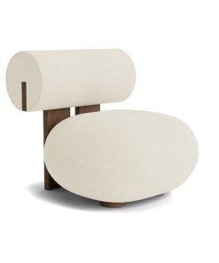 NORR11Hippo Lounge ChairBarnum Boucle Col 24 Oak Light Smoked 1024x1024