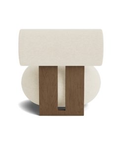 NORR11Hippo Lounge ChairBarnum Boucle Col 24 Oak Light Smoked 1 1024x1024