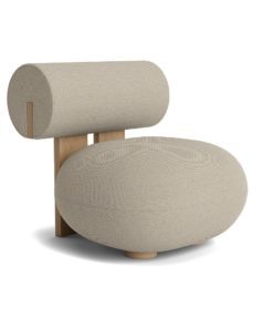 NORR11Hippo Lounge ChairHallingdal 220 Oak Natural 1024x1024