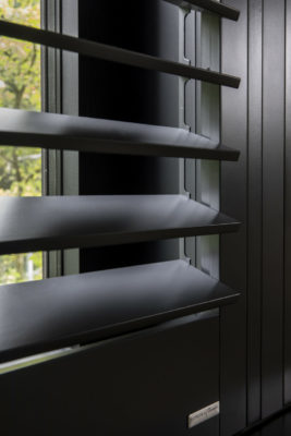 Shutters woonkamer