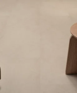 Floer Tegel PVC Betonlook Beige sfeer close up