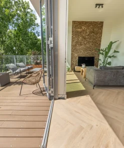 Floer Walvisgraat PVC Gaia Grijsbeige woning inrichting 7