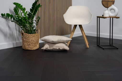 Floer Walvisgraat PVC Zwaardvis Zwart sfeer perspectief