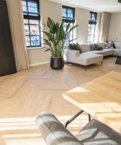 Floer Walvisgraat PVC vloer Cetus Creme interieur woonkamer 5