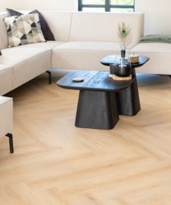 Floer Walvisgraat PVC vloer Cetus Creme interieur woonkamer 6