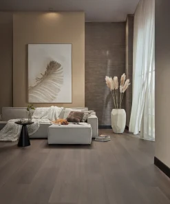 Floer Landhuis Plak PVC vloer Donkere Eik woonkamer