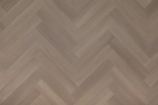 Floer Visgraat PVC vloer Greige Eiken product topdown